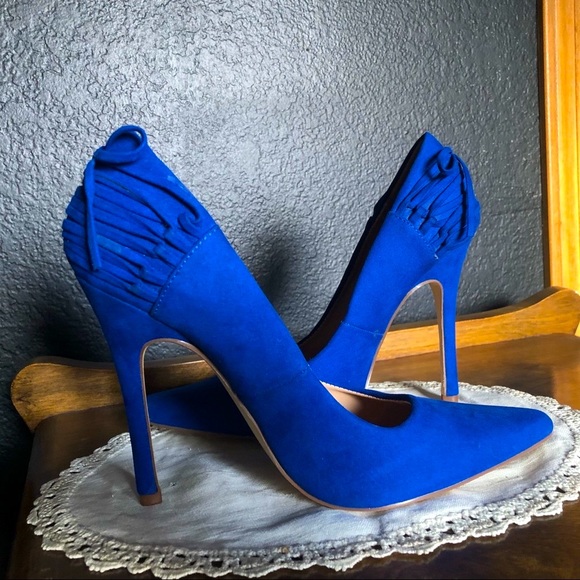 JustFab Shoes - JustFab Royal Blue Stilettos SIZE 8